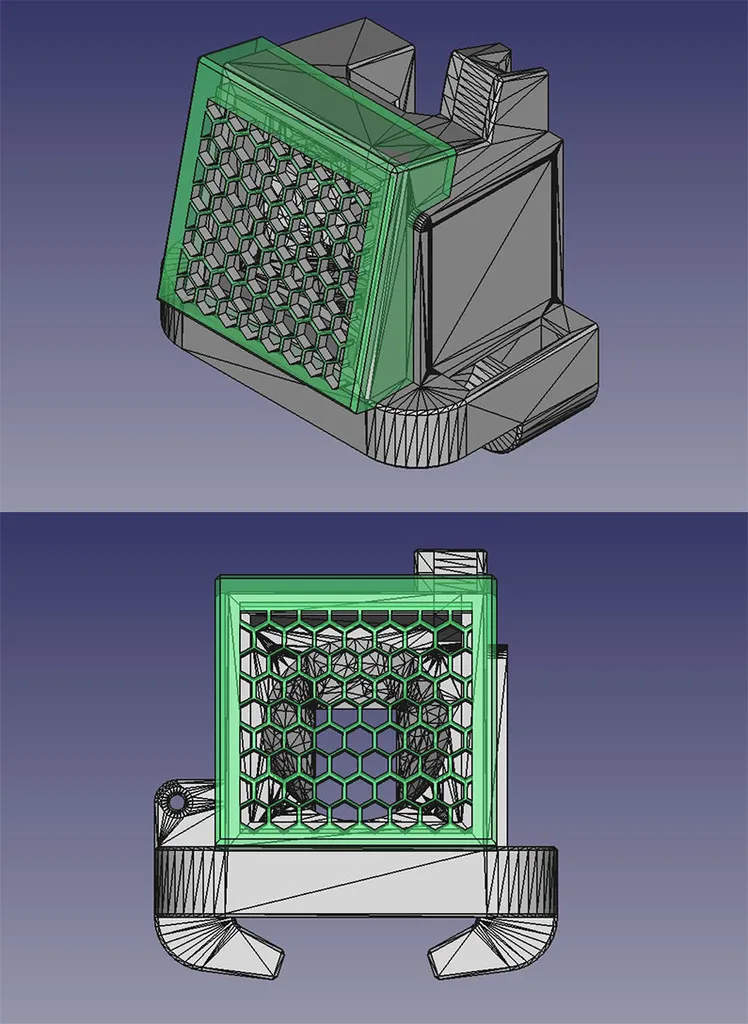 Carcasa Ventilador Satsana para Ender 3 V2