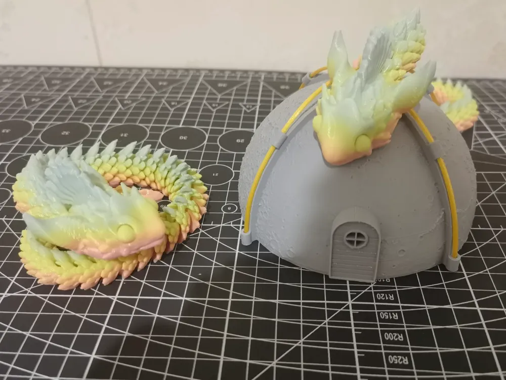 Sky Blue Bull Python (100,000-year-old soul beast, 40cm long) - Free 3D ...