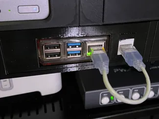 Rackmod Raspberry Pi pressure mount with keystone