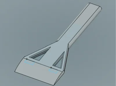 3d printers bed object remover 