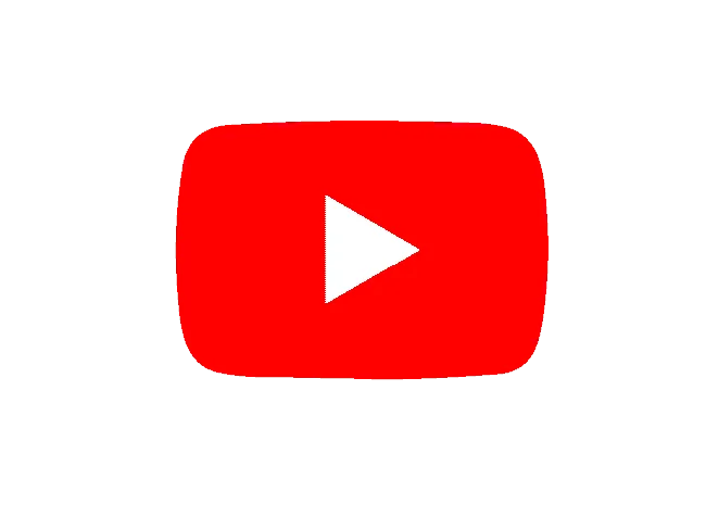 YouTube Logo in 3D
