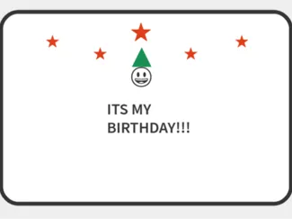 Birthday sign