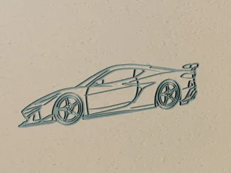 Room decour chevy corvette car