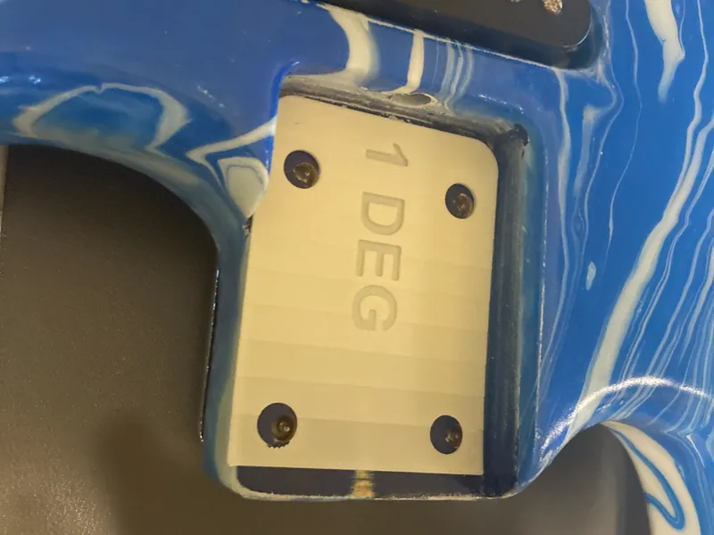 Guitar Neck Shim with Fusion File