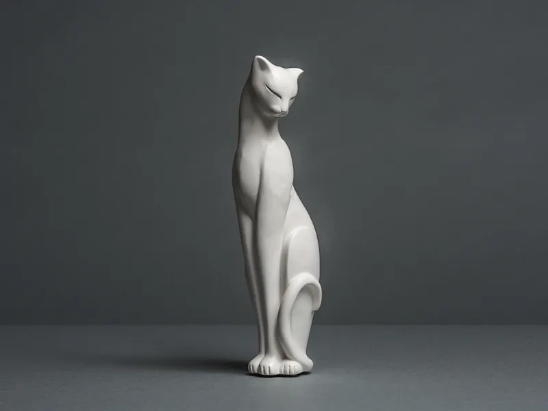 Katzen Statue | Skulptur
