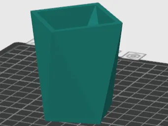 Square glass