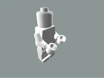 Brick Man Ps5 controller Holder