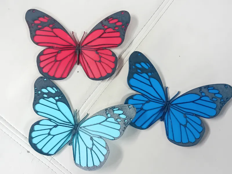 2 part butterfly