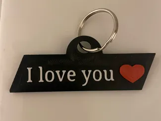 I love you kechain