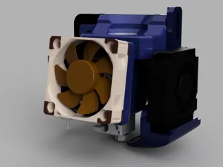 E3Dv6 with BLTOUCH and adaptive cooling system
