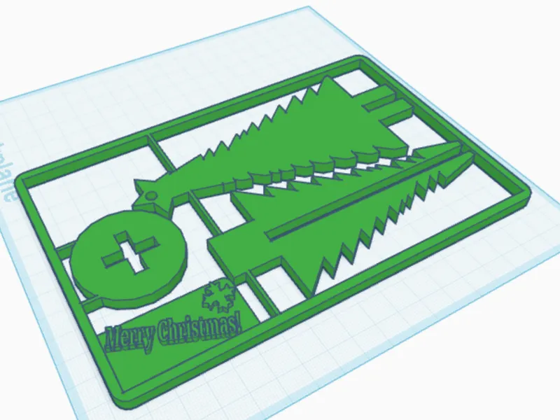 Christmas Tree Kit Card