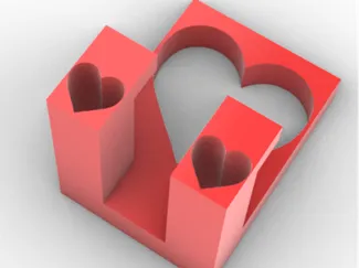 Valentines Day Phone Holder