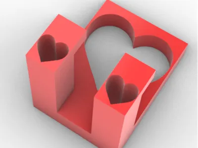 Valentines Day Phone Holder