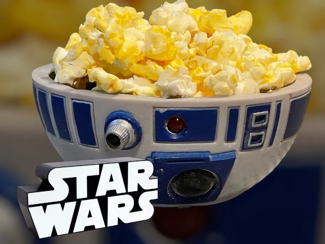 Star Wars R2-D2 Popcorn Super Bowl Movie Bucket