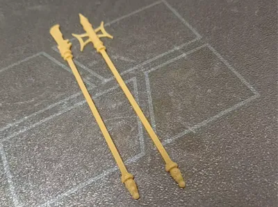Articulated Figure Weapons: Guan Yu's Dao and Lü Bu's Fang Tian Hua Ji