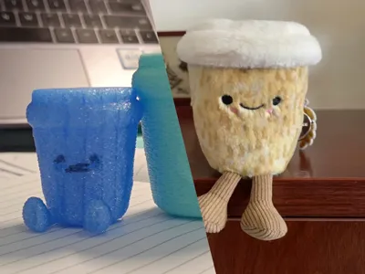 Royaltea-style plush cup