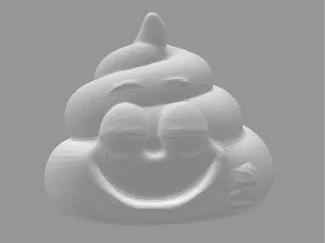 Smiling poop Emoji Toy