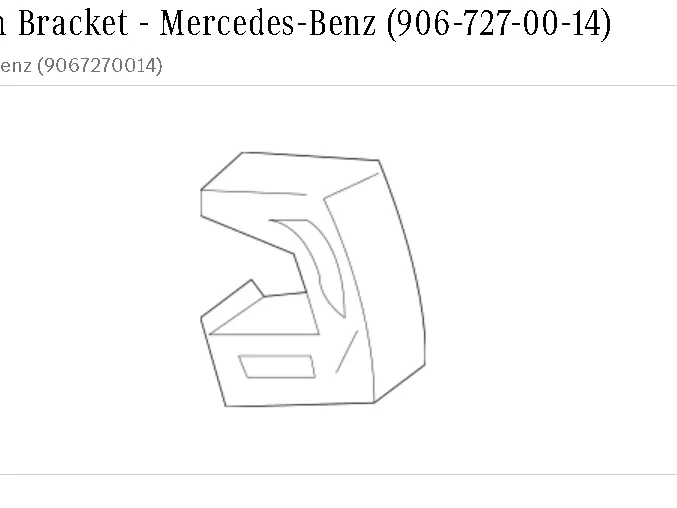 Window Switch Bracket-M.Benz 906-727-00-14 Crafter