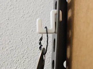hook - L profile with holes