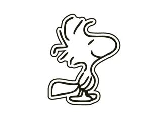 Woodstock Cookie cutter