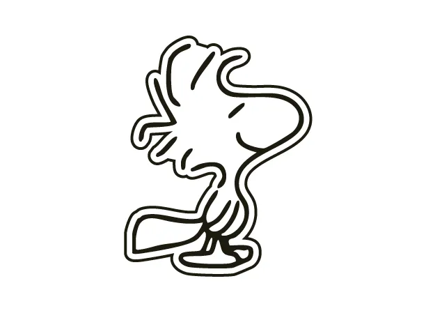 Woodstock Cookie cutter