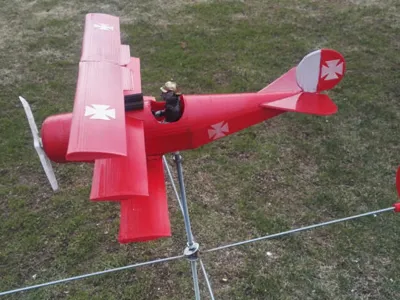 Red Baron weather vane  ABS 