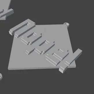 Balatro Nope! ( Keychain/Magnet/Base )
