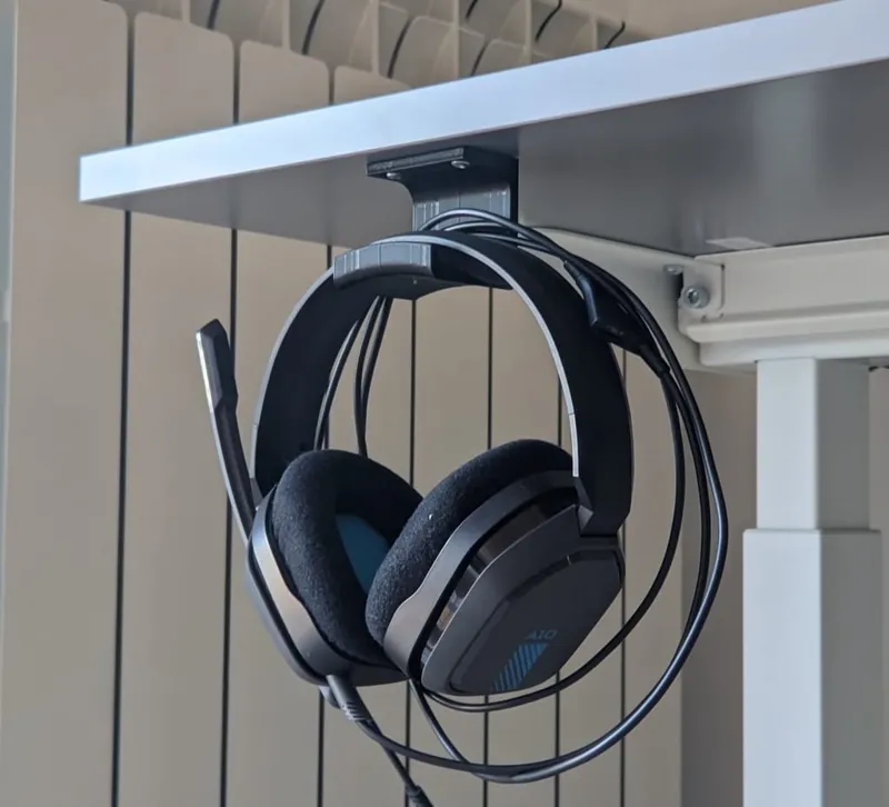 Ikea Rodulf headphones headset hanger mount holder