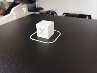 XYZ axis test cube (20mm)