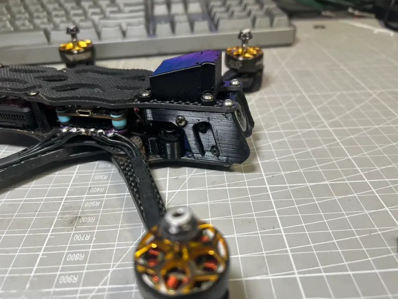 DJI O4 Air Unit pro  apexHD机架安装侧板