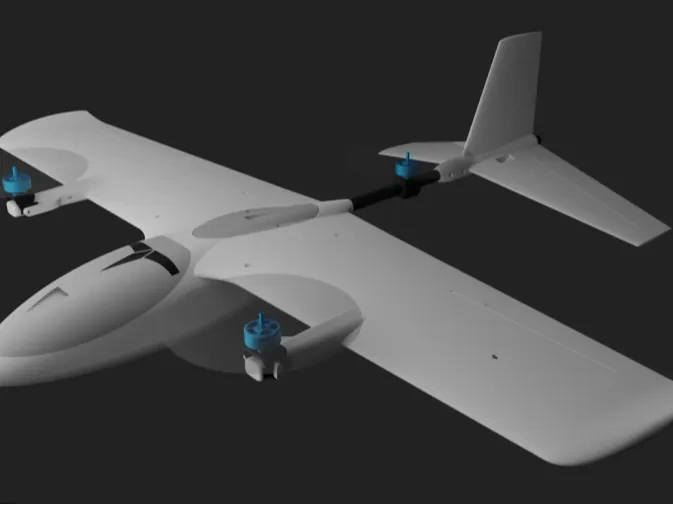 泰坦大黄蜂Y3 垂起固定翼 固定翼 航模 FPV DJI