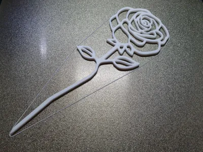 Line art Rose