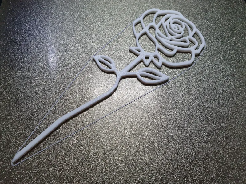 Line art Rose