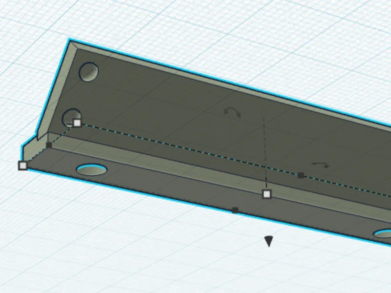LED Chamber lighting - Above the Rail brackets