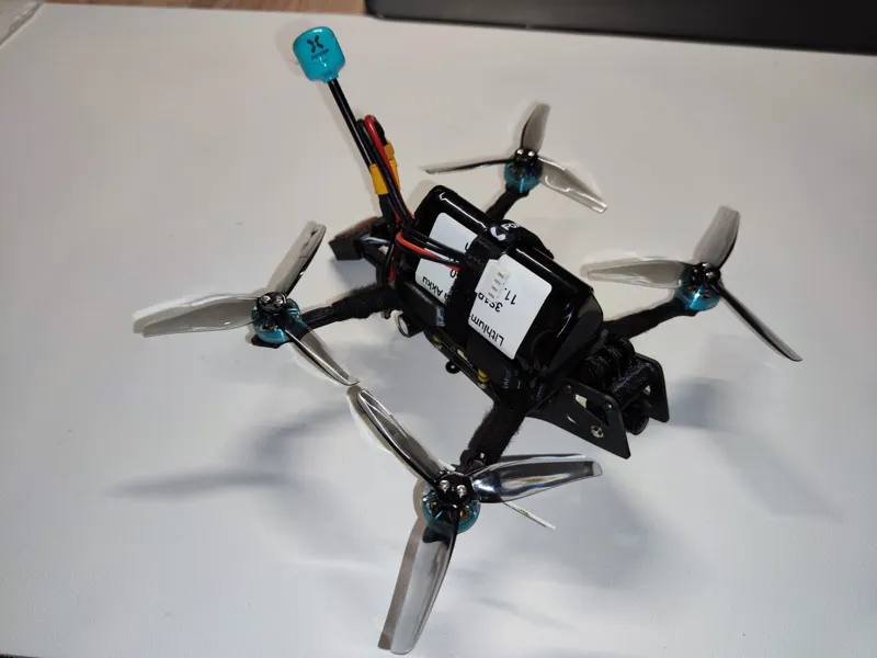 Rekon 35 GPS HGLRC M100 5883 holder
