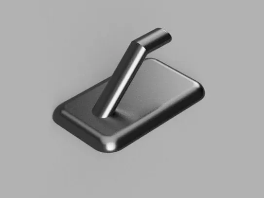 Wall-Mounted Adhesive Hook