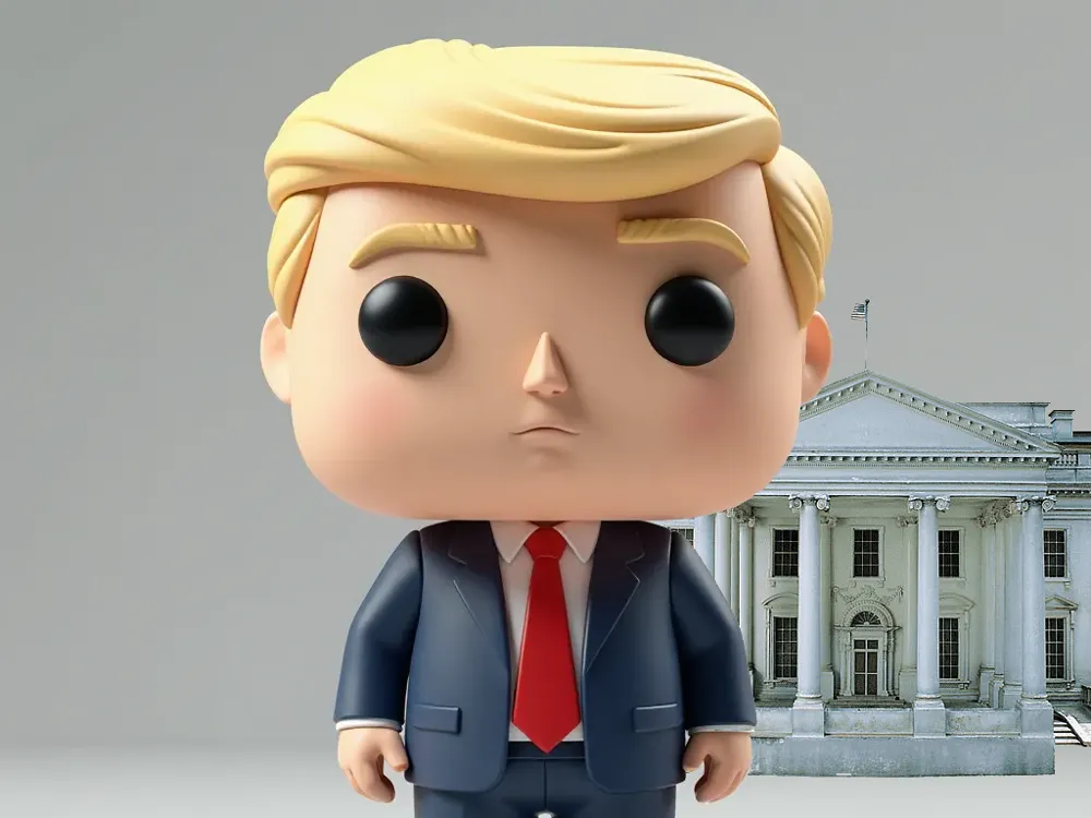 Trump Face Model President Donald Trump Back in the White house by B-Brave 3D Prints ...