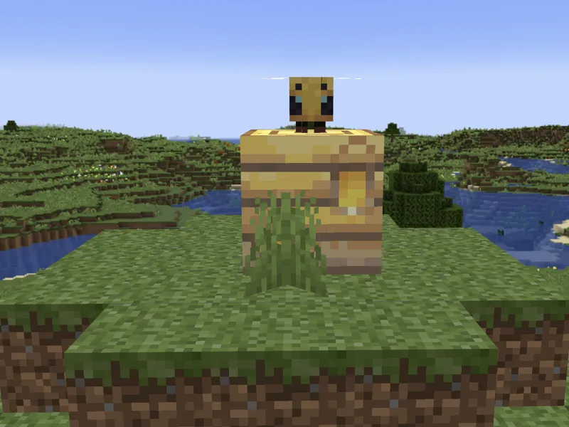 Minecraft Bee On Hive