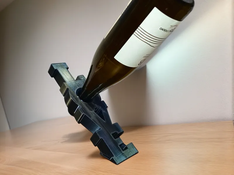 A loving wine and rum holder.