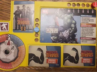 Hero dashboard pro Marvel Zombies