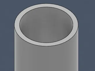 Hollow cylinder