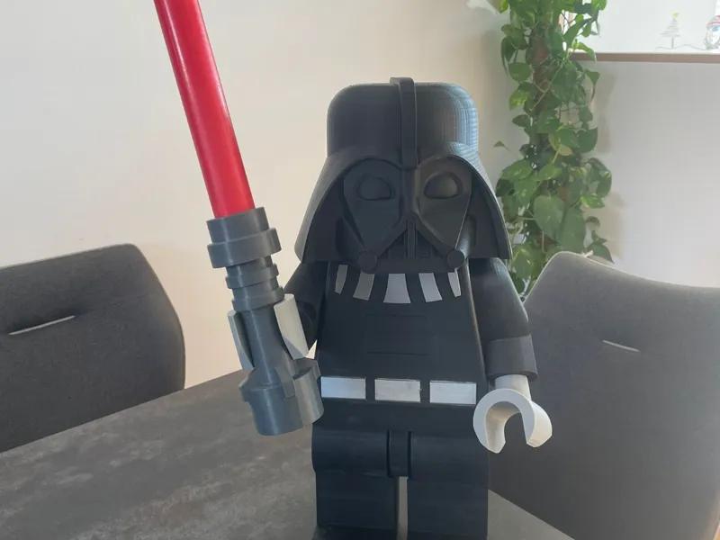 Klemmbaustein Darth Vader ca 55cm hoch