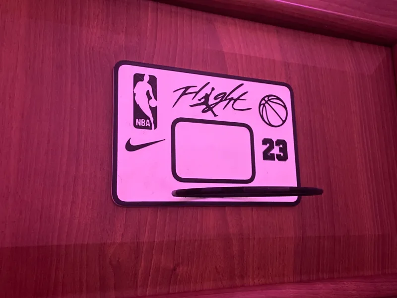 Basketball bin with nice logos