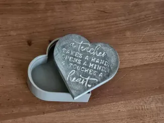 Teacher Heart Box