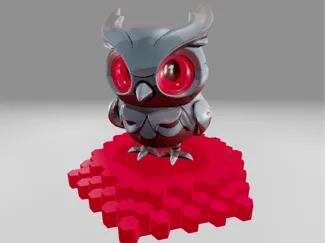 robotic owl