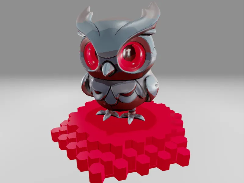 robotic owl