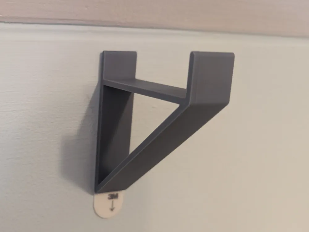 Parametric Command Strip wall hook - Free 3D Print Model - MakerWorld
