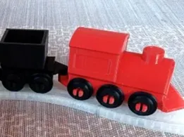 Full Toy Train Model Set