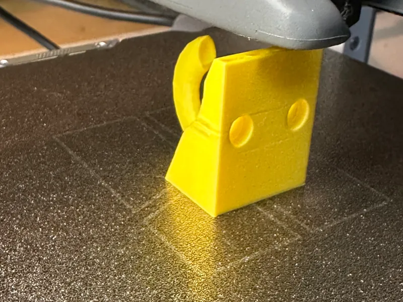 Crude wall hook