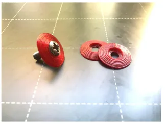 Conical washers for karts and projects